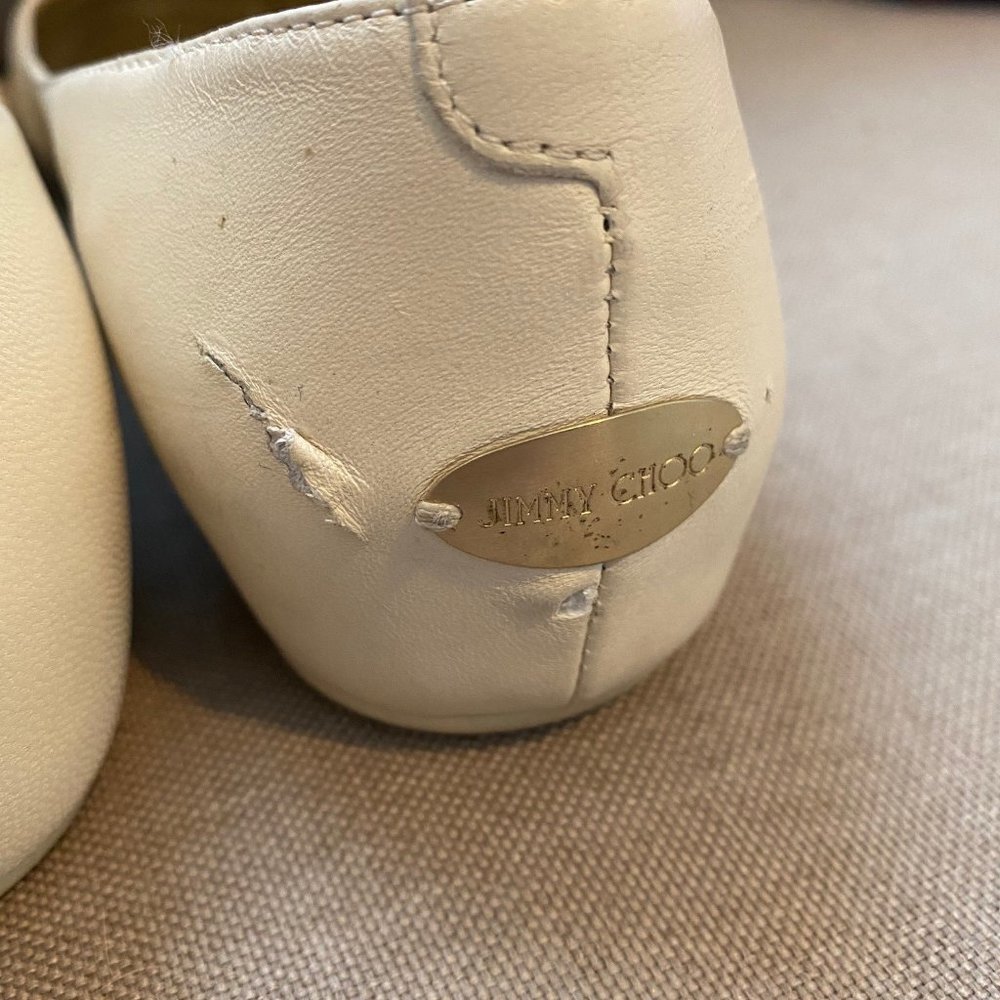 Jimmy Choo Waine Cap-Toe Ballet Flat - Picture 3 of 7